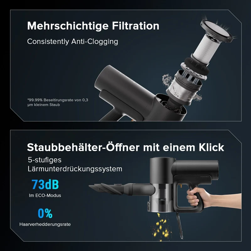 Roborock F25 ACE Combo & F25 Combo 5-in-1 Nass- und Trockensauger