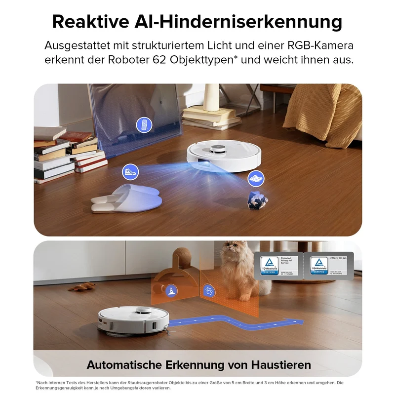Roborock Qrevo Edge Saugroboter mit Multifunktions-Dockingstation 3.0