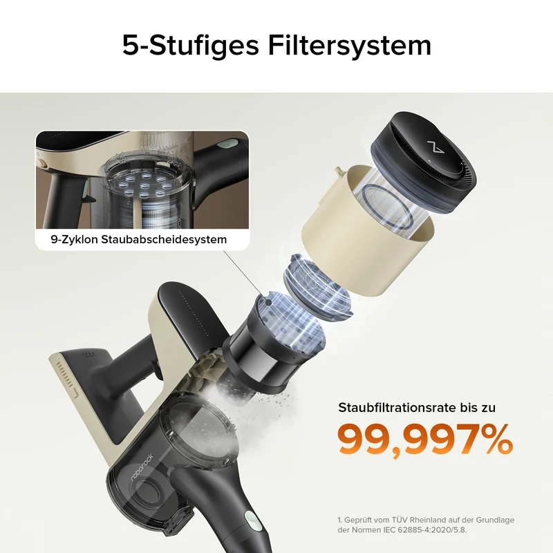 Roborock H5 Kabelloser Staubsauger