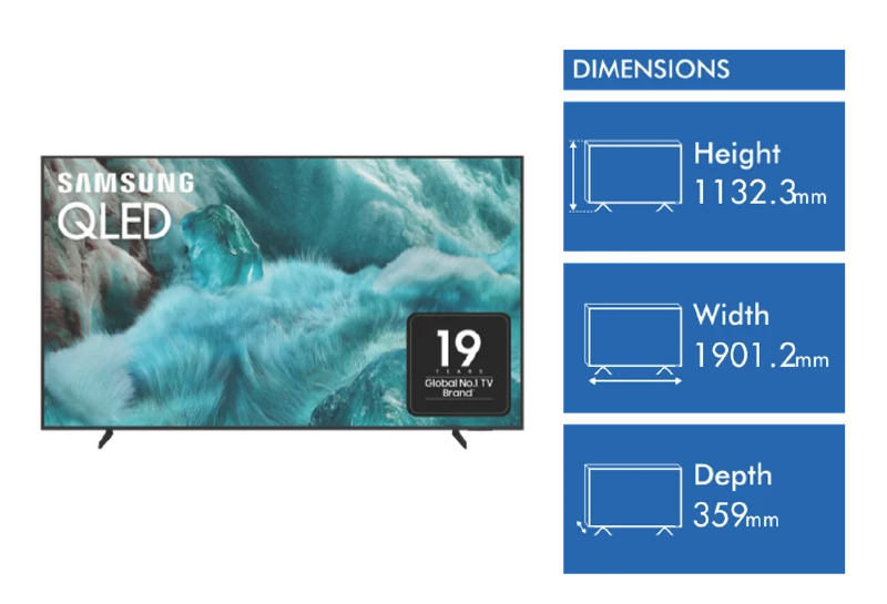 Samsung 85" Q7F QLED 4K Smart TV 2025
