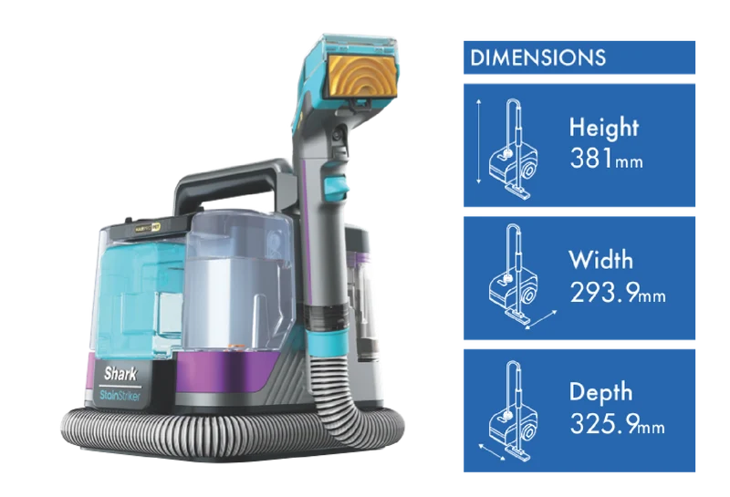 Shark StainStriker HairPro Portable Carpet Upholstery Cleaner