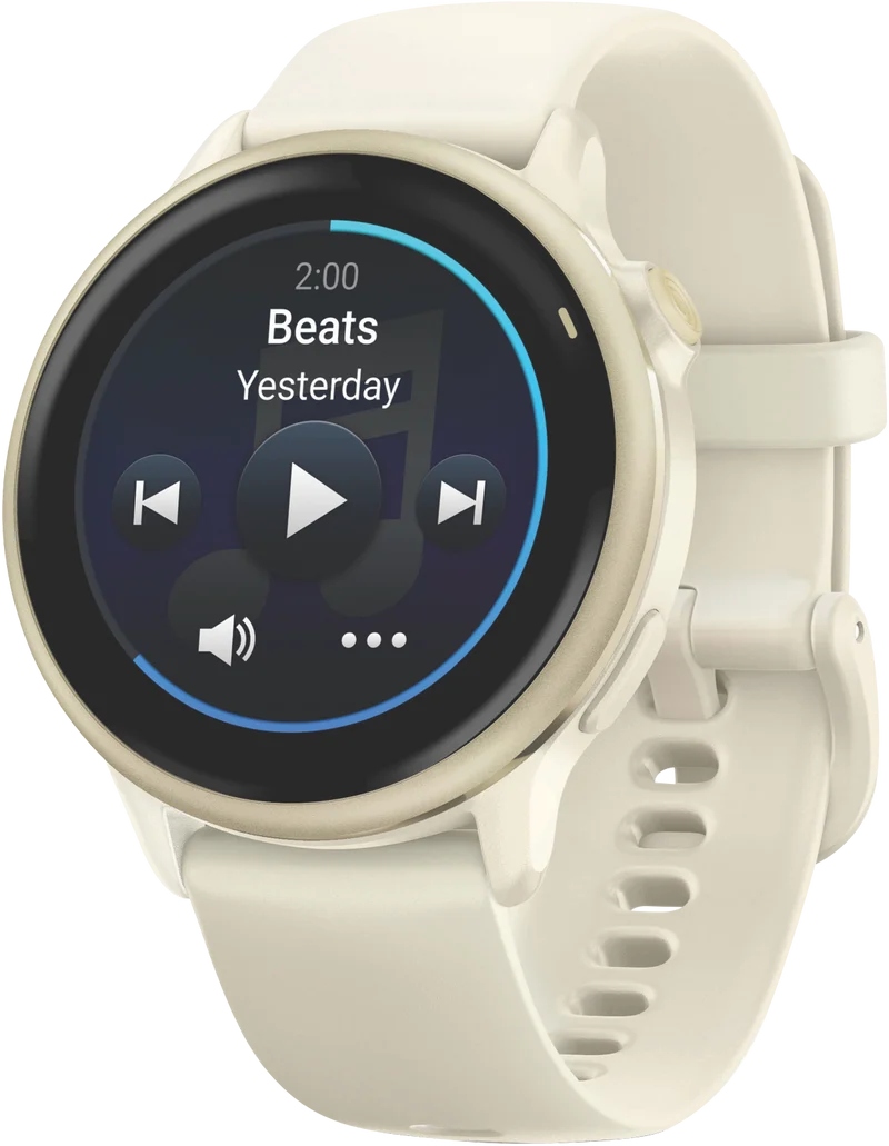 Garmin Vivoactive 6 - Bone/Lunar Gold