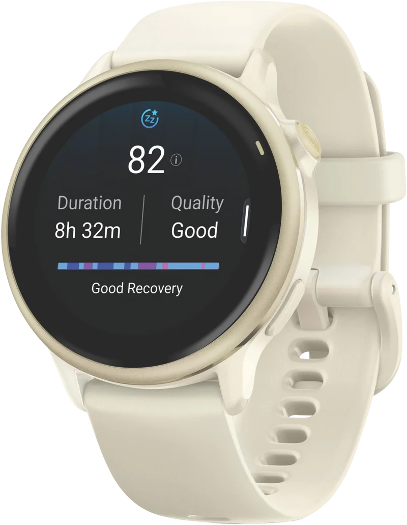 Garmin Vivoactive 6 - Bone/Lunar Gold