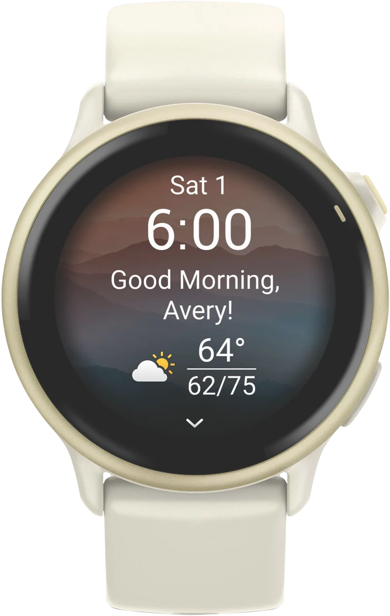 Garmin Vivoactive 6 - Bone/Lunar Gold