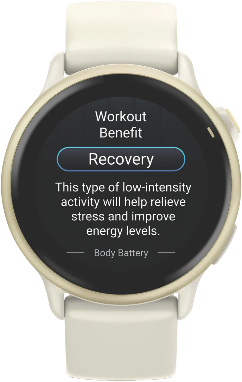 Garmin Vivoactive 6 - Bone/Lunar Gold