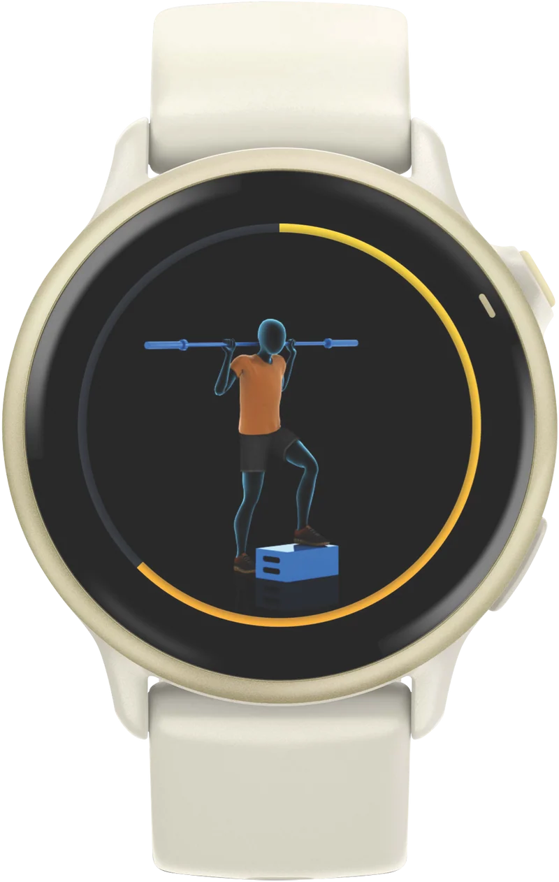 Garmin Vivoactive 6 - Bone/Lunar Gold