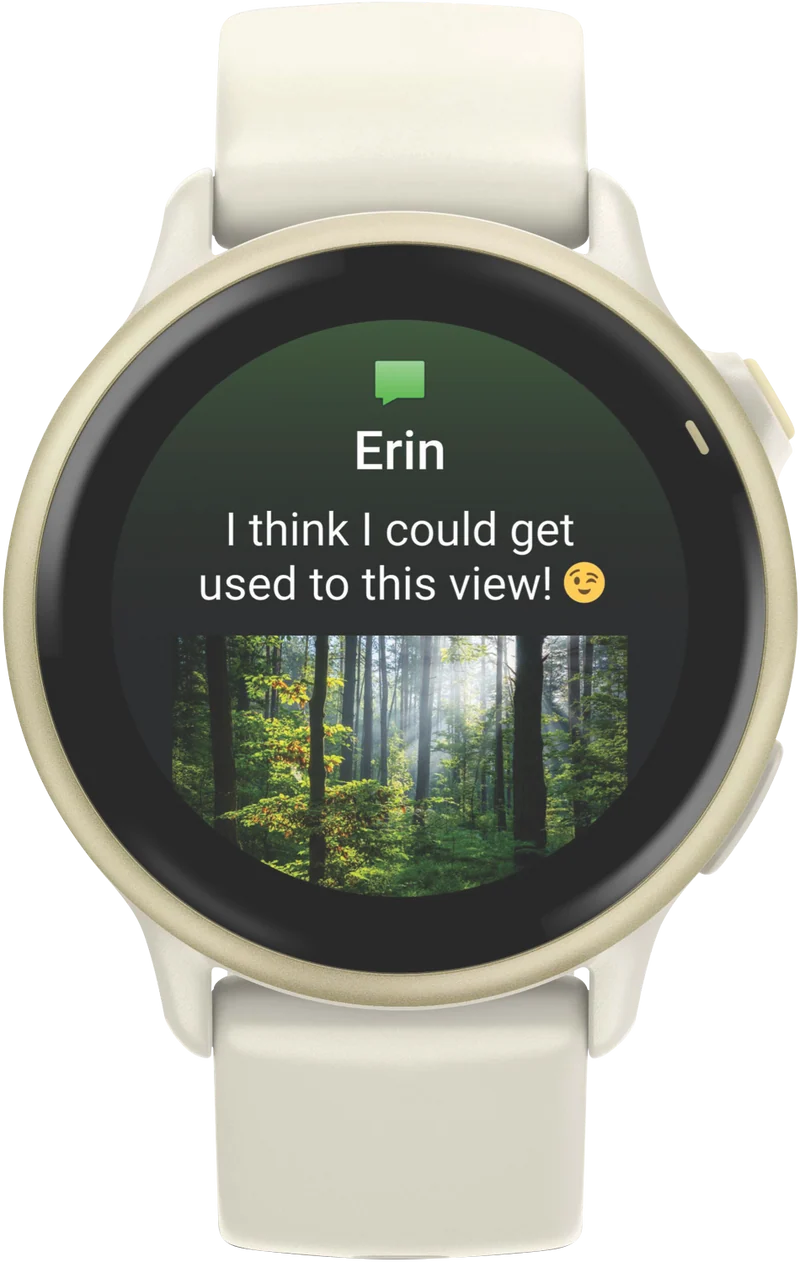 Garmin Vivoactive 6 - Bone/Lunar Gold