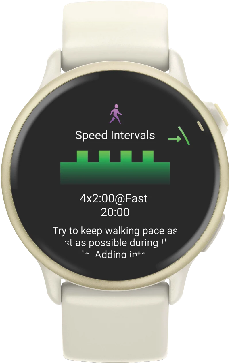Garmin Vivoactive 6 - Bone/Lunar Gold