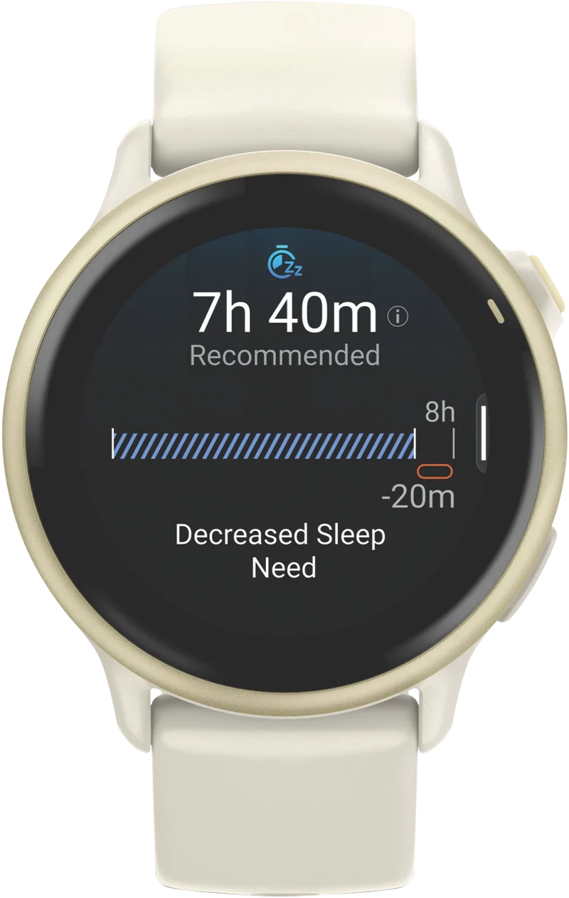 Garmin Vivoactive 6 - Bone/Lunar Gold