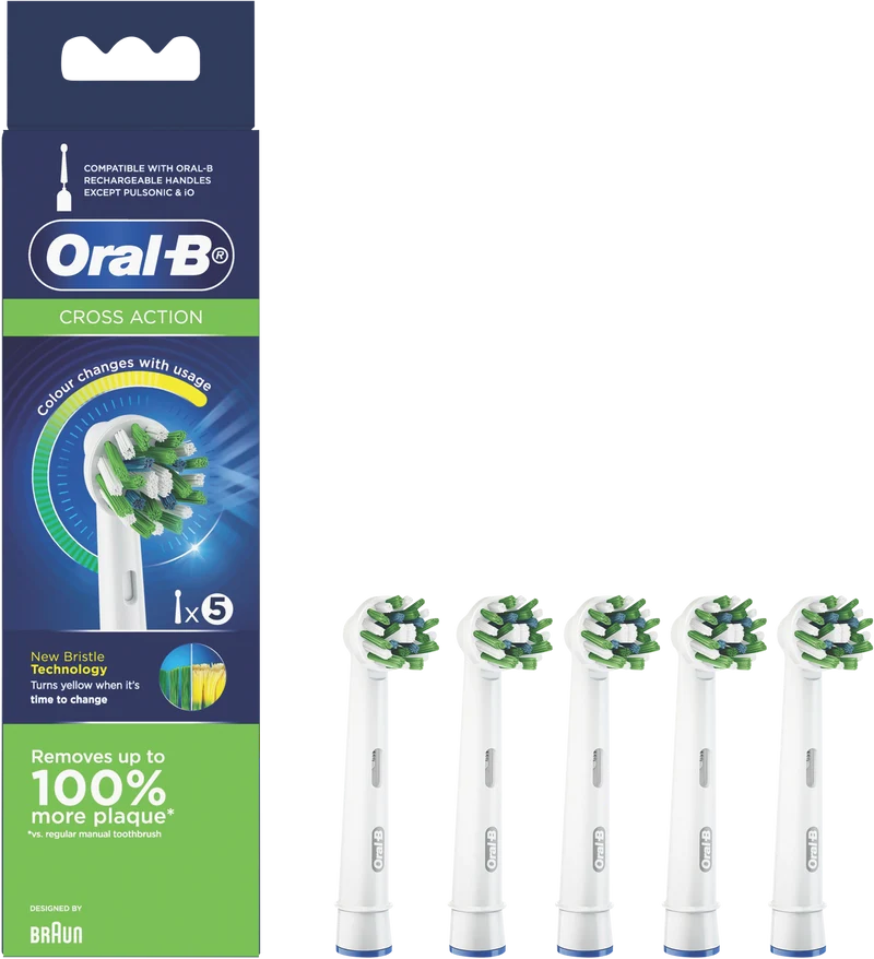 Oral B Cross Action Replacement Brush Heads
