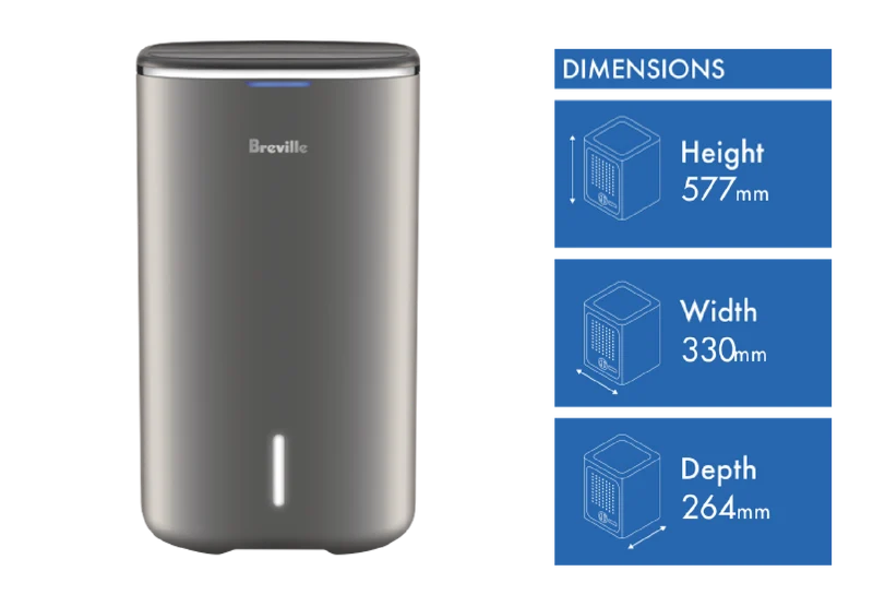 Breville All Climate 2-in-1 Dehumidifier & Purifier
