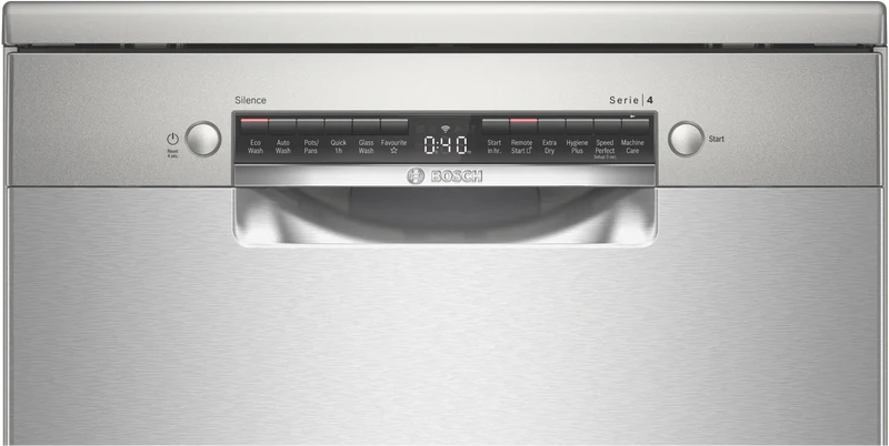 Bosch Series 4 Freestanding Dishwasher Stainless Steel