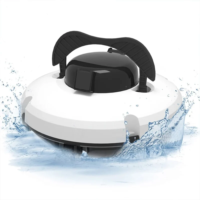 Poolroboter PZO-18 – kabellos, 120 Min. Akku, bis 100 m², 5 m Wassertiefe
