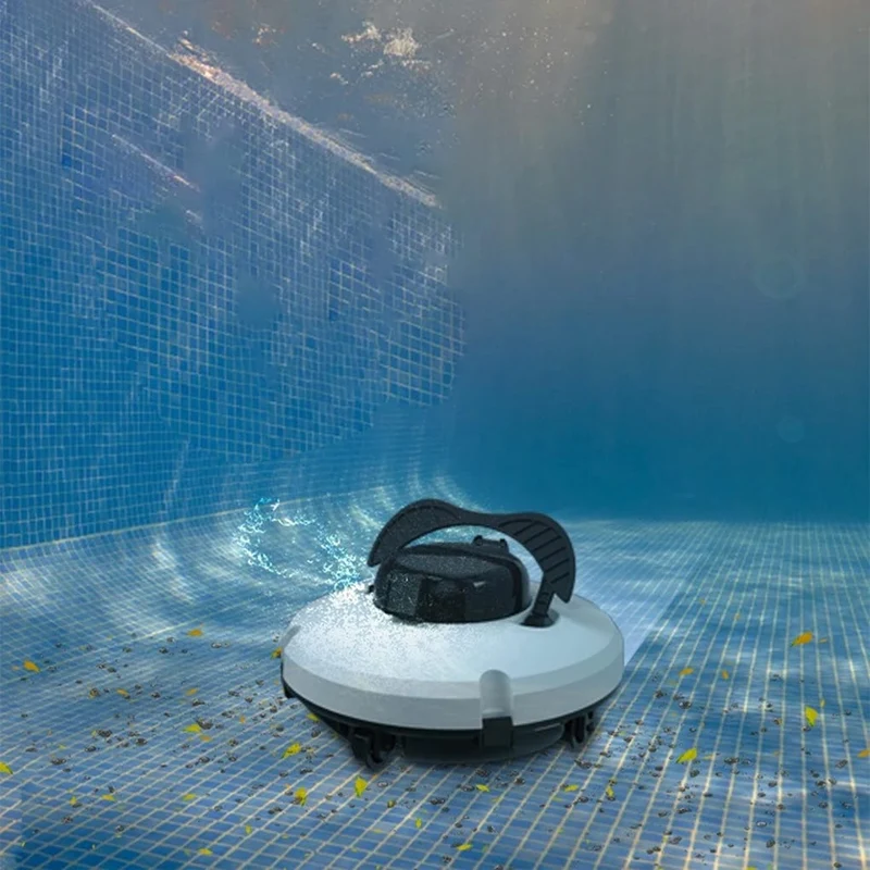 Poolroboter PZO-18 – kabellos, 120 Min. Akku, bis 100 m², 5 m Wassertiefe