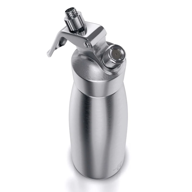Sahnespender 500ml – Edelstahl, für Schlagsahne, Mousse & Espuma, 8g Gaskartusche