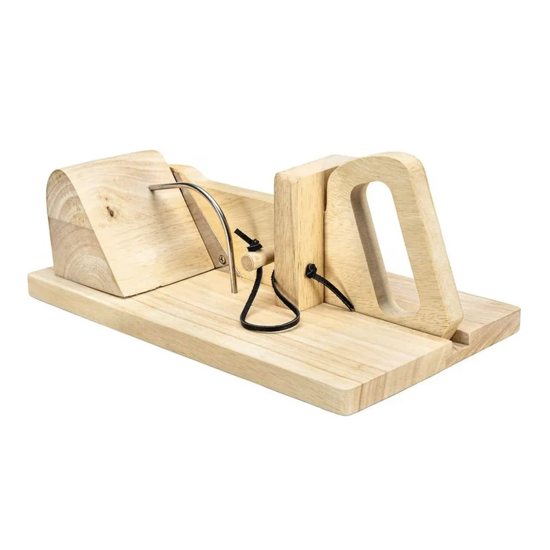 Wurst Hobel aus Holz – scharfe Klinge, ergonomisch, für Wurst & Salami, Gastronomie