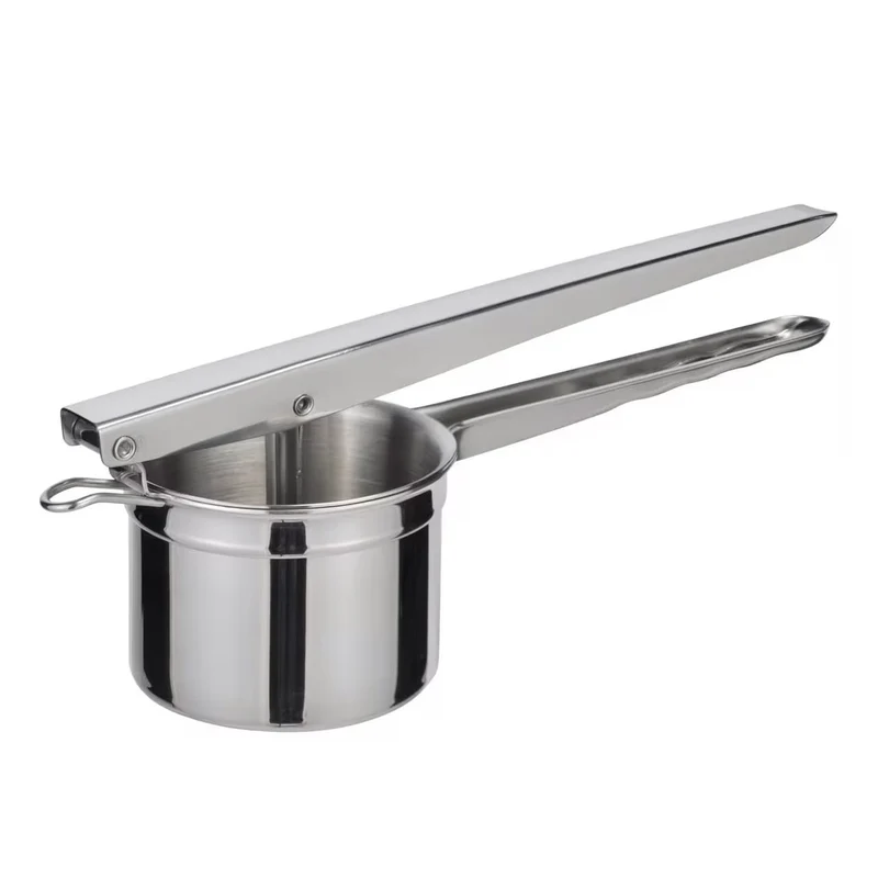 Kartoffelpresse – Edelstahl, ergonomisch, für Püree, Spätzleteig & Gemüse