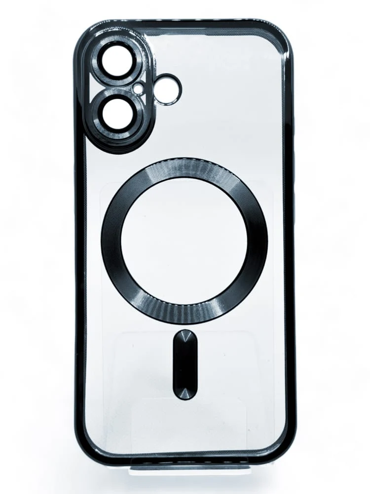 Handyhülle iPhone 16 / 16 Plus – schwarz, schlank, Schutz vor Kratzern & Stössen