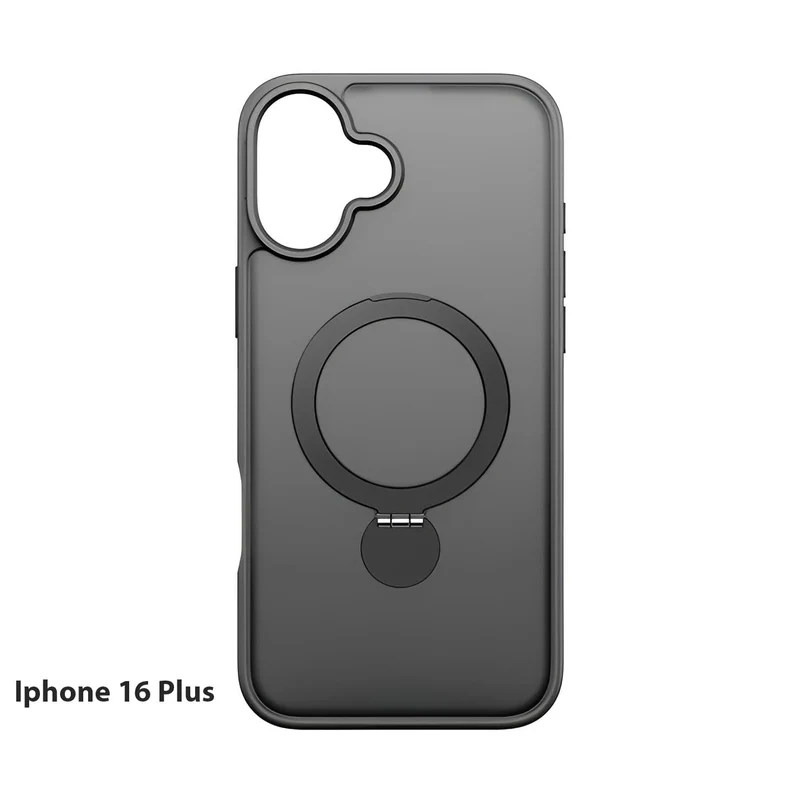 Kickstand-Hülle iPhone 16 / 16 Plus – integrierter Standfuss, Alltagsschutz, für Streaming & Videochat