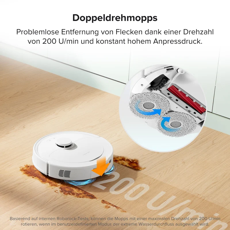 Roborock Qrevo Saugroboter mit Multifunktions-Dockingstation