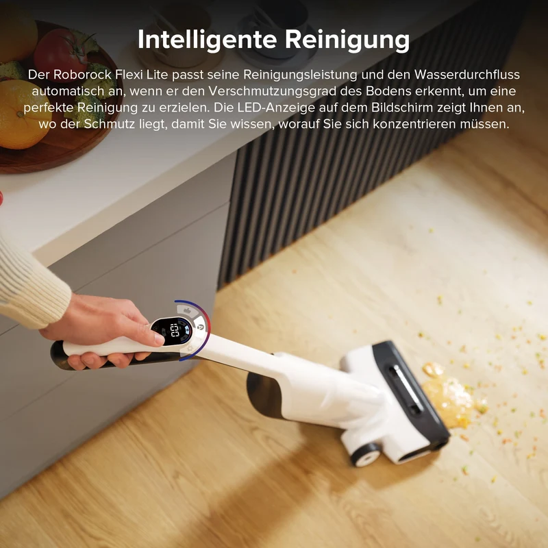 Roborock Flexi Lite Nass- und Trockenstaubsauger