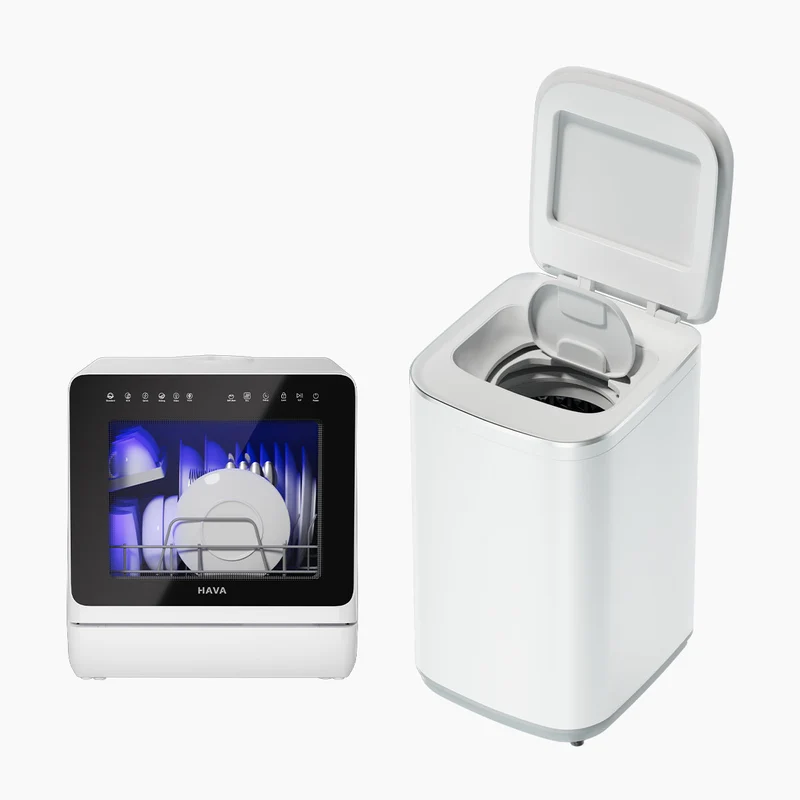 HAVA T02 Washer and R09 Dishwasher Bundle