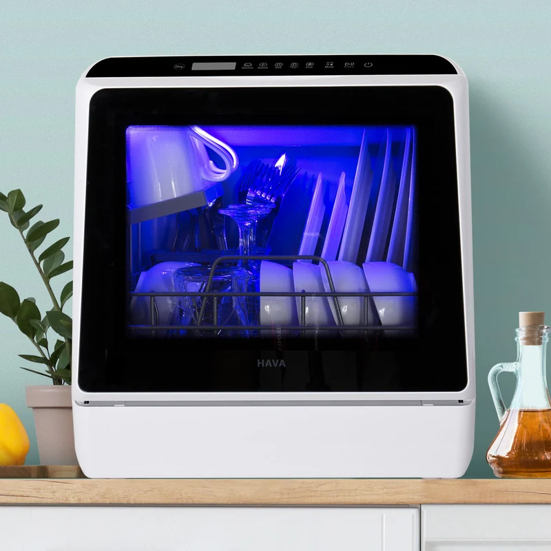 HAVA R01 Compact Countertop Dishwasher