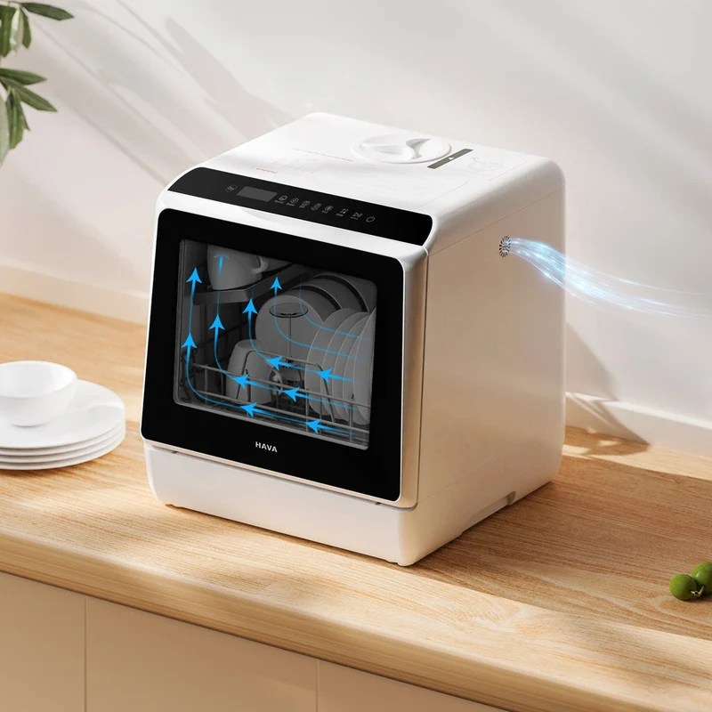 HAVA R01 Compact Countertop Dishwasher