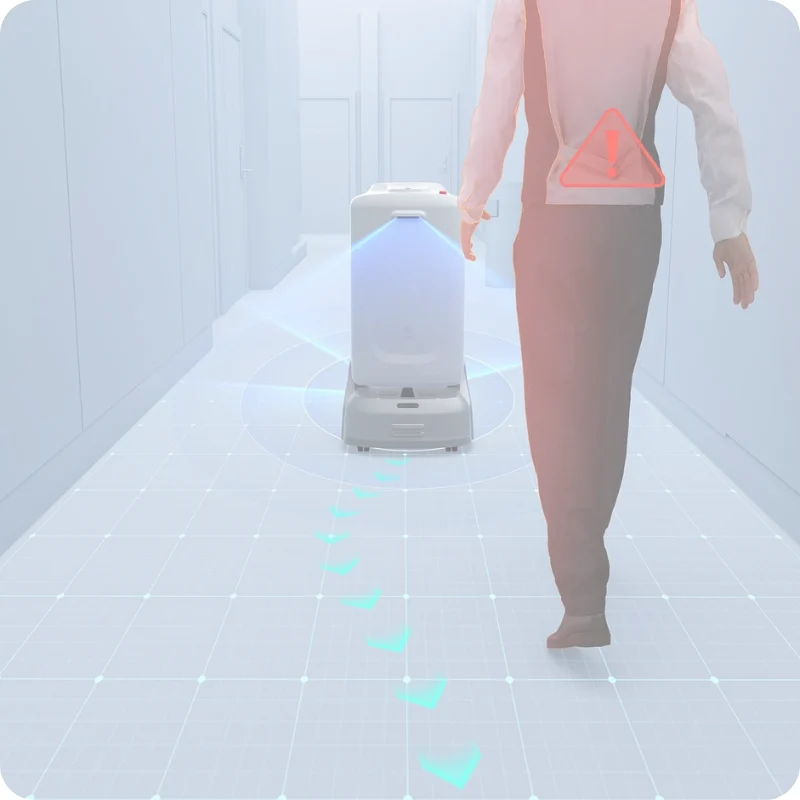 PUDU FlashBot Max – Geschlossener Lieferroboter (Closed Delivery Robot)