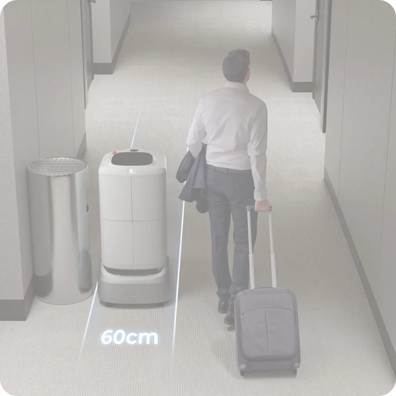 PUDU FlashBot Max – Geschlossener Lieferroboter (Closed Delivery Robot)