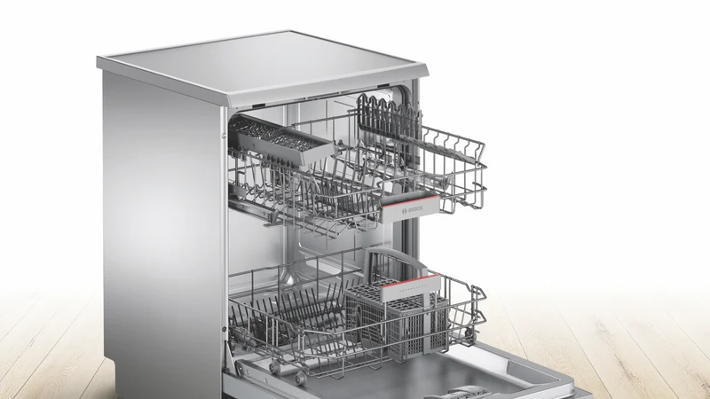 Bosch Series 4 60cm Freestanding Dishwasher Stainless Steel