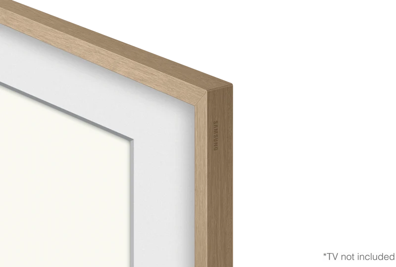 Samsung Customisable Modern Frame For 65" Frame TV, Teak
