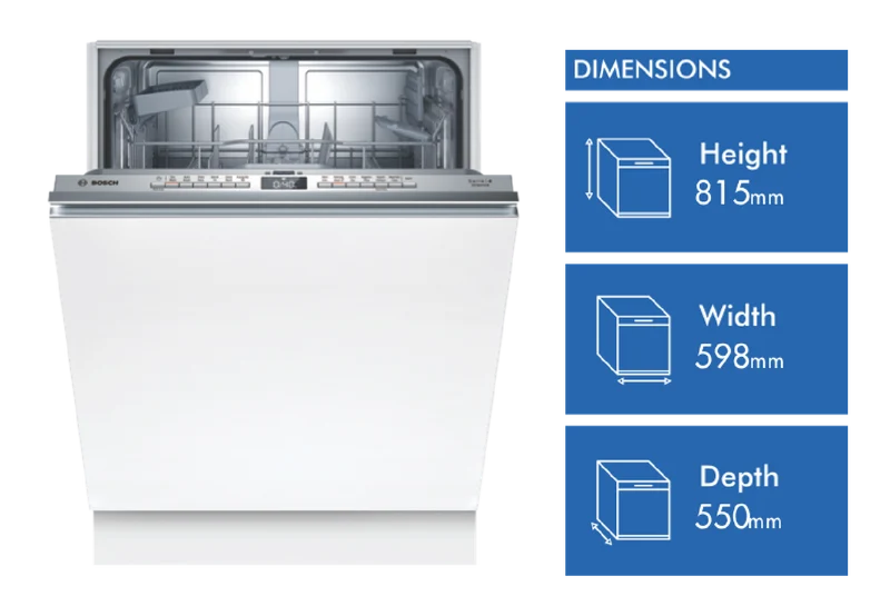 Bosch Series 4 60cm Fully Integrated Dishwasher
