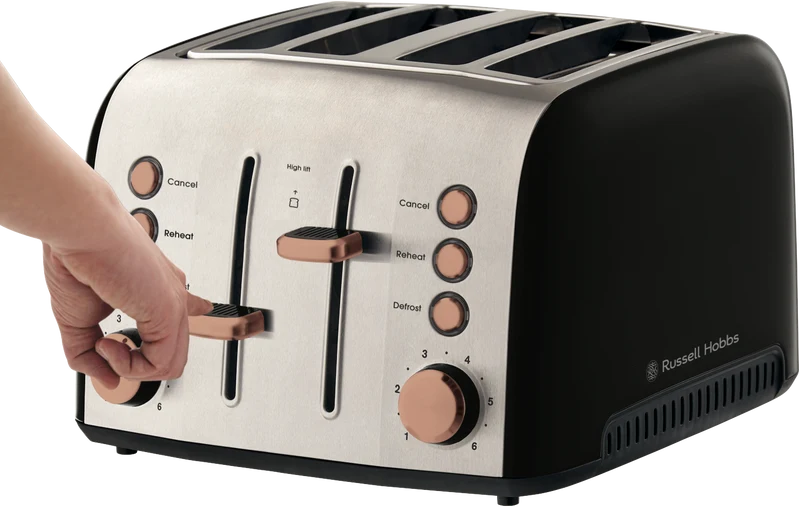 Russell Hobbs Brooklyn 4 Slice Toaster - Copper