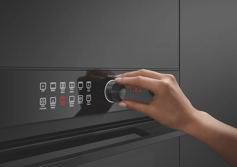 Fisher & Paykel 60cm Series 5 Contemporary Pyrolytic Oven, 7 Function