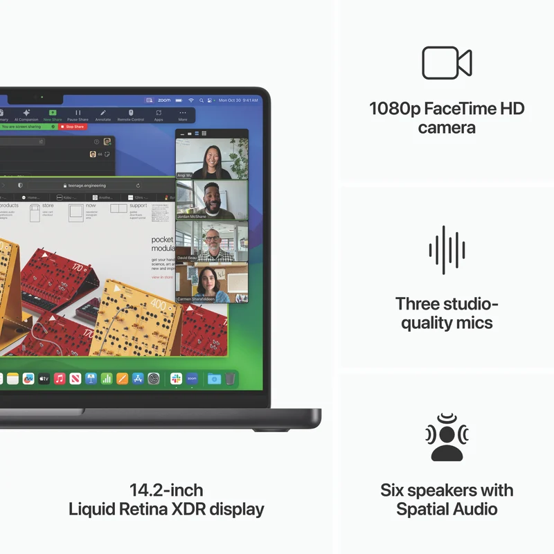 Apple MacBook Pro 14" with M3 Max chip 1TB SSD Space Black