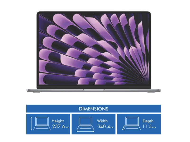 Apple MacBook Air 15" M3 8GB 512GB - Space Grey