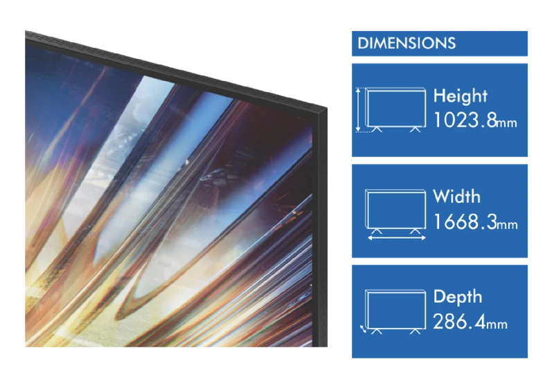 Samsung 75" QN800D 8K Neo QLED Smart TV 24