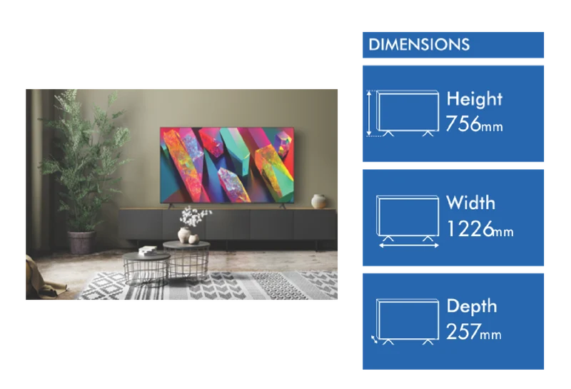 FFALCON 55" U63 4K UHD Smart TV 23