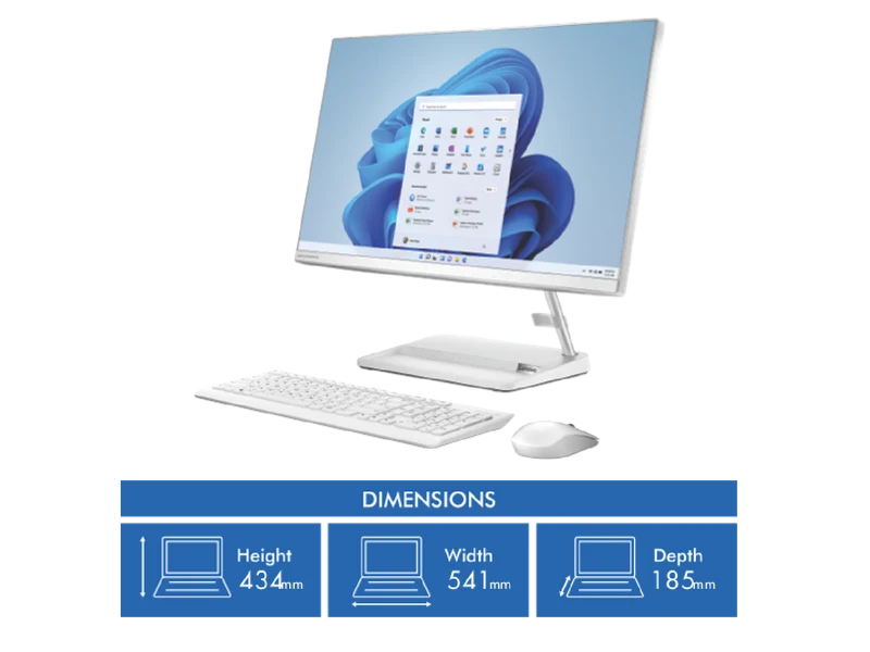 Lenovo IdeaCentre 3 24" AMD Athlon 8GB 256GB AIO