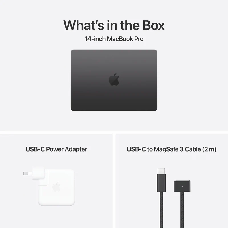 Apple MacBook Pro 14" with M4 chip 16GB 512GB - Space Black