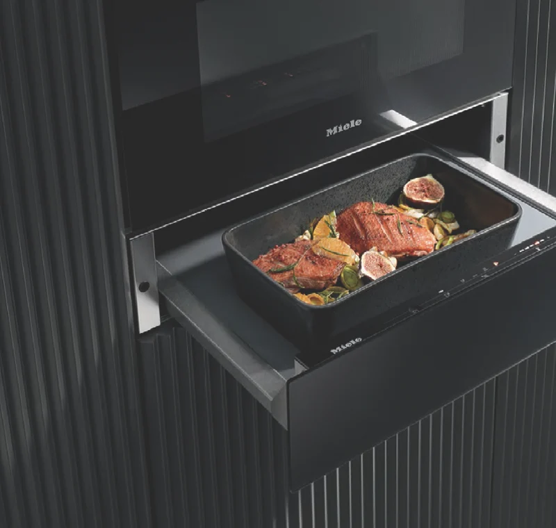 Miele 29cm Gourmet Warming Drawer Graphite Grey