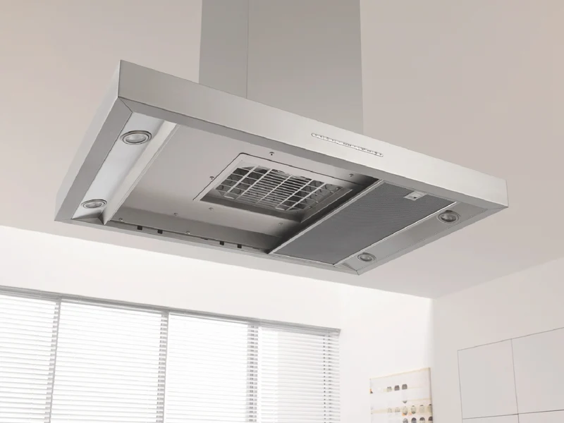 Miele 88cm Triple Wall Mounted Rangehood, Black