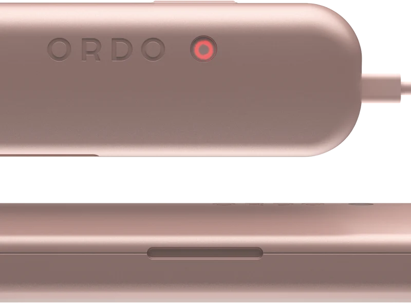 Ordo Sonic Plus Charging Travel Case Rose Gold