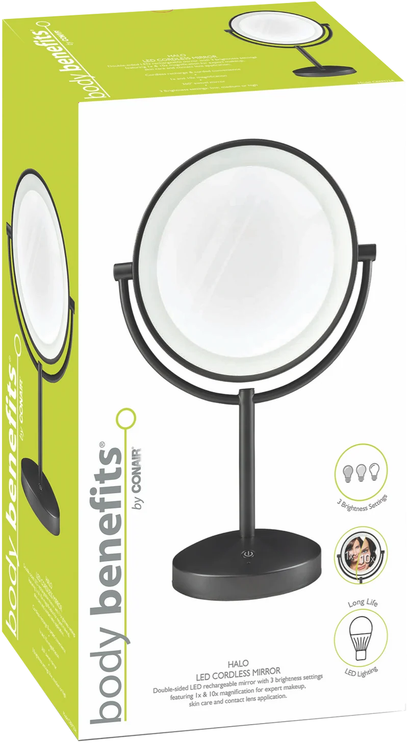 Conair Halo Cordless Mirror