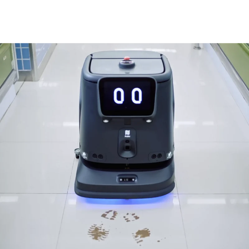 PUDU CC1 Pro – Reinigungsroboter (schwarz)