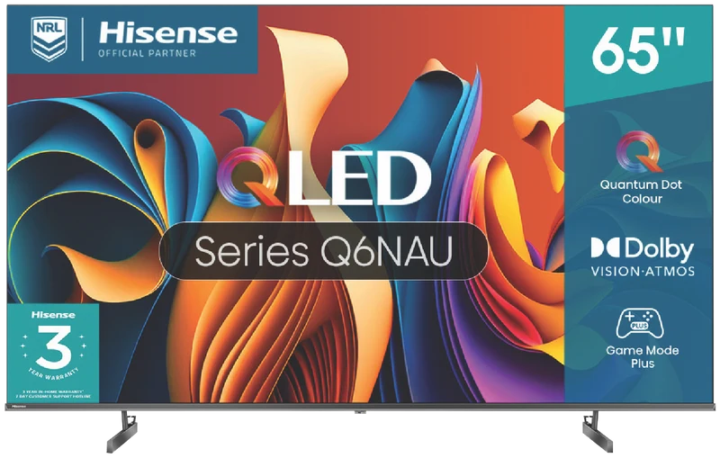Hisense 65" Q6NAU 4K QLED Smart TV 24