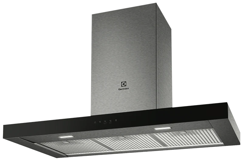 Electrolux 90cm Canopy Rangehood, Dark Stainless Steel