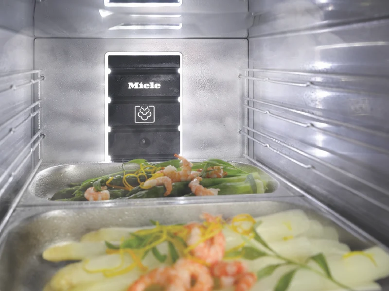 Miele 45cm Steam Oven with Sous Vide Function and Automatic Cooking Programmes CleanSteel