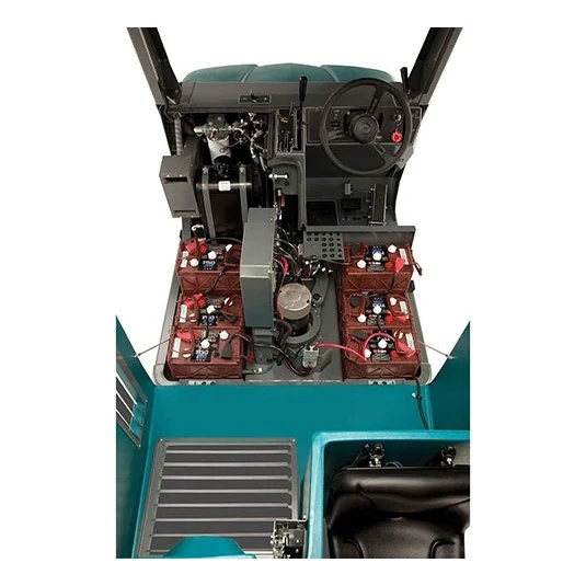 Mit Service-Garantie. Industrie-Aufsitzkehrsaugmaschine Tennant S20